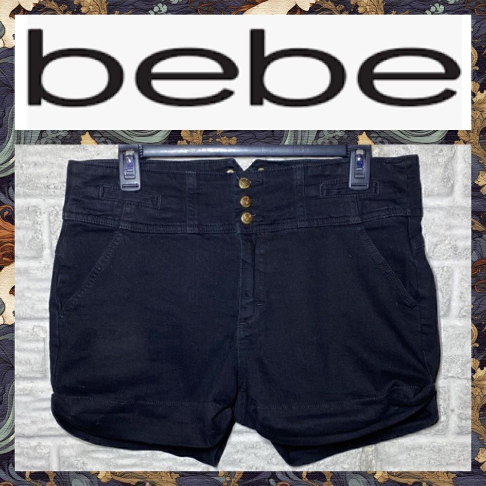 Bebe black shorts Women's Size 31